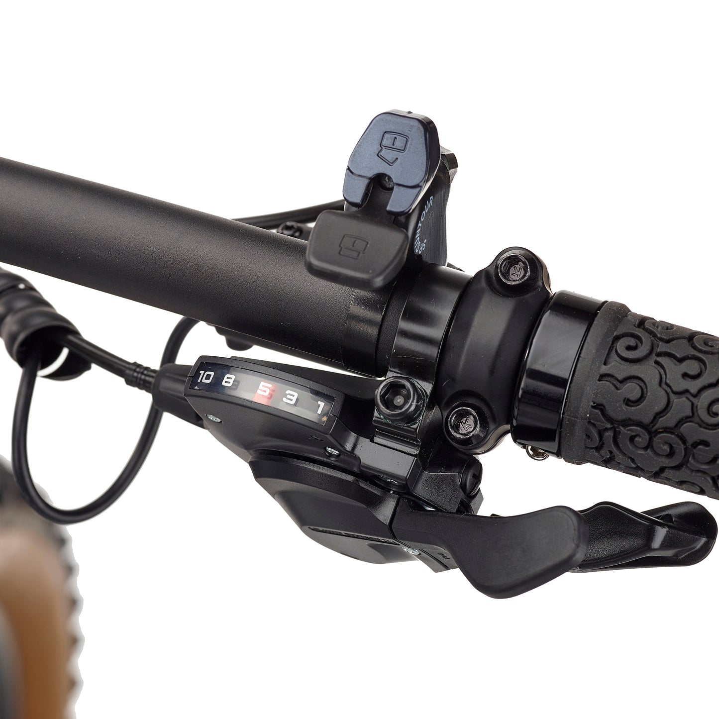 ezego trail destroyer ii - electric mountain bike - ice blue