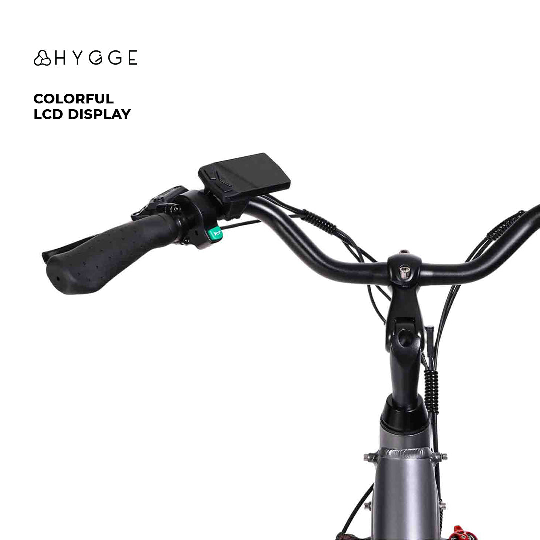 hygee aahus step through mountain electric bike - 250w